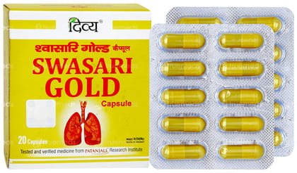 DIVYA SWASARI GOLD 20 CAPSULE