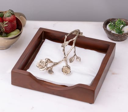 ANTIQUE ROSARY SERVIETTE HOLDER