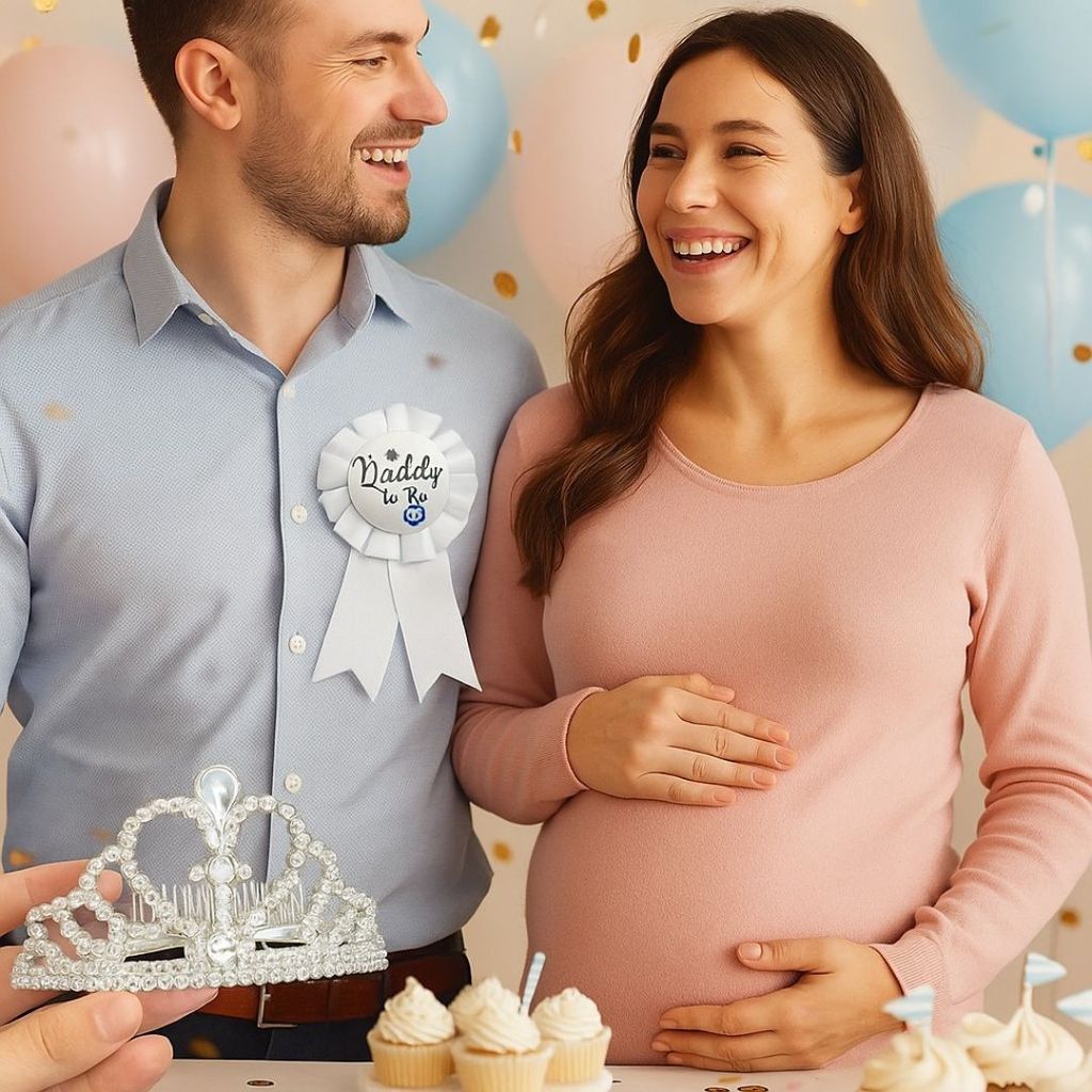 Dad to Be Award Button White - 1PC - Party and Festive Needs | Buy online on ZillyBuy