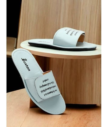 Buxton Light Blue Men's Slide Flip Flop