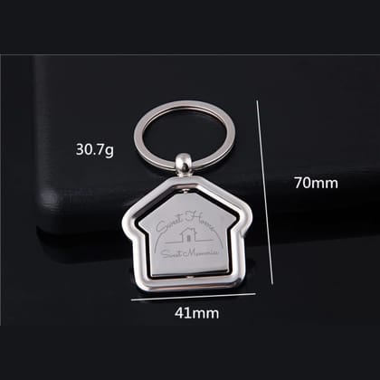 Sweet Home, Sweet Memories Gift - Engraved Keychain