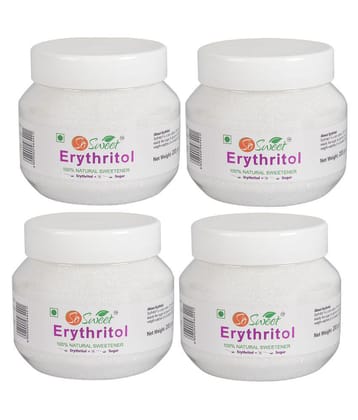 So Sweet Erythritol 100% Natural Sweetener 800gm for Diabetes - Sugar free (PO4) (200gm Each)