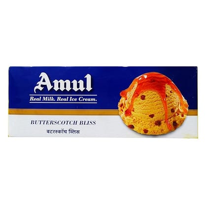 Amul Butter Scotch Bliss Ice Cream 2 LITRE