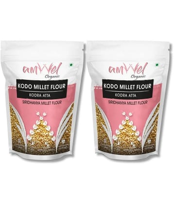 Amwel Kodo Millet Flour | Kodra Atta | Siri Dhanya Millets Flour 900 gm Pack of 2