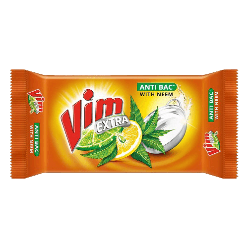 Vim Dishwash Bar Anti Bacteria Poly 400g