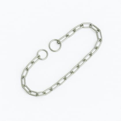 Chain for Locking Gate (3 Feet) � Heavy Duty Stainless Steel Lock Chain � 4 mm Thick x 92 cm Long � Silver Polished Finish � Ideal for Doors, Gates, Bikes and Luggage Security