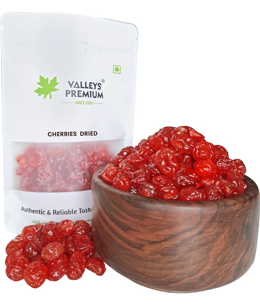 Valleys Premium Sun Dried And Dehydrated Kashmiri Cherries 400 Grams
