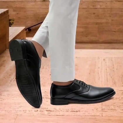 WUGO::Latest Stylish Men Formal Shoes|Black Derby Shoes|Office Shoes For Men's & Boys - Black WUGO::Latest Stylish Men Formal Shoes|Black Derby Shoes|Office Shoes For Men's & Boys - Black
