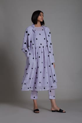 Teen Patti Jacket-Lavender-XS