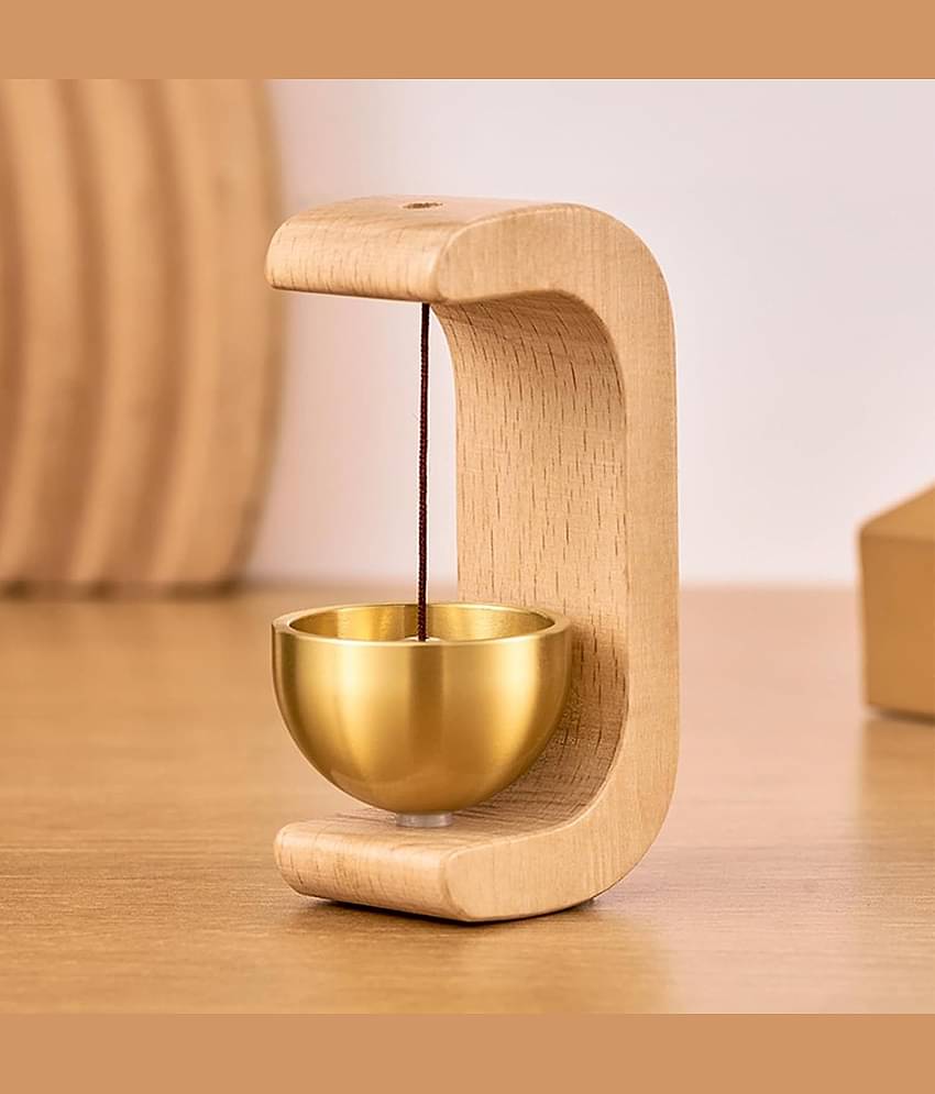 KRAMOX Wood  Wind Chime for Room, Restaurant Wood Rod Indoor Windchime Pack of 1