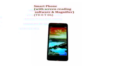 Smart phone with Screen Reading - TD0T06