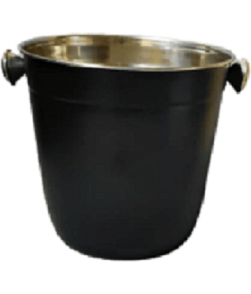 Dynore Stainless Steel Single Walled Ice Bucket