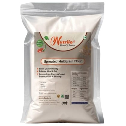 Nutriio - Sprouted Multi Grain Flour 900 Gms (Pack of 2)