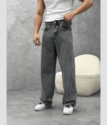 Shelony Regular Fit Solid Men's Jeans - Black ( Pack of 1 )