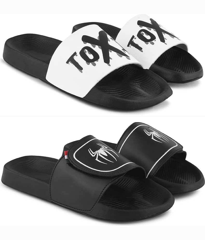 PERY PAO Multi Color Men's Slide Flip Flop