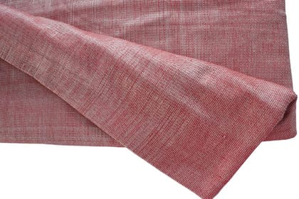 Eri Eri Diamond Weave Red Colour Fabric 3mtr