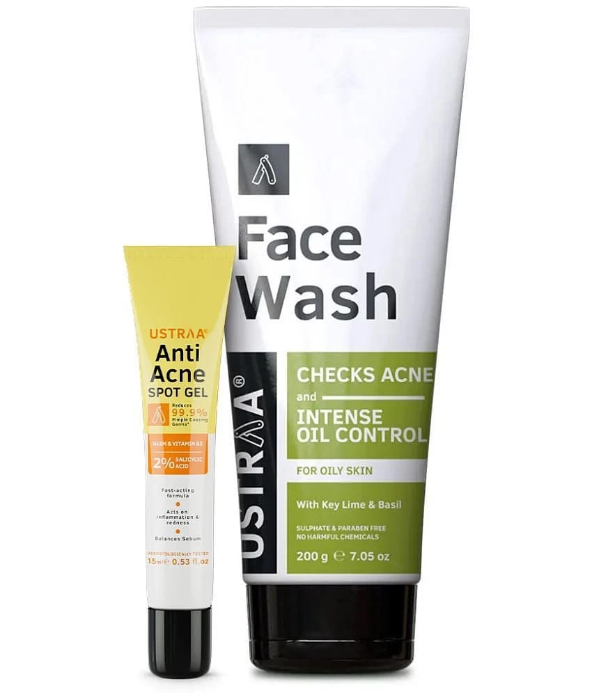 Ustraa - Acne or Blemishes Removal Face Wash For Normal Skin ( Pack of 2 )