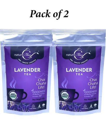 nature Chai Lavender Tea Loose Leaf 50 gm Pack of 2