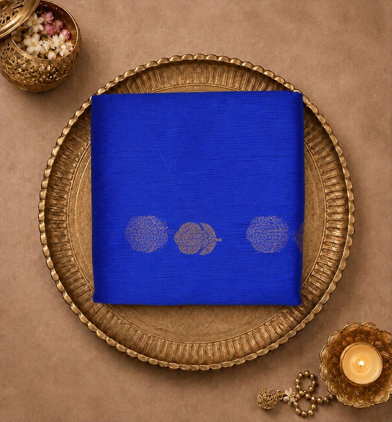Handloom Chanderi Silk By Cotton Saree
