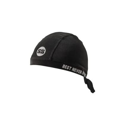 SS Cricket Helmet Skull Knot Cap Black