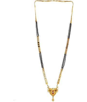 Shankhraj Mall Gold Plated Letest & Designer Mangalsutra For Women-100254