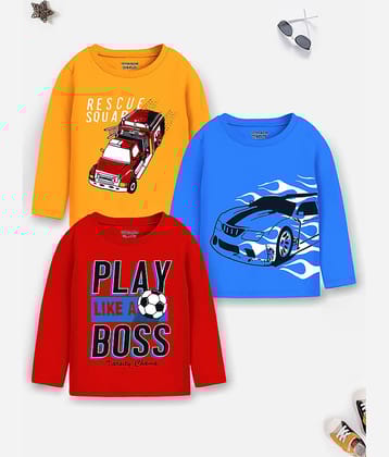 Trampoline Pack of 1 Boys Cotton Blend T-Shirt ( Multicolor1 )