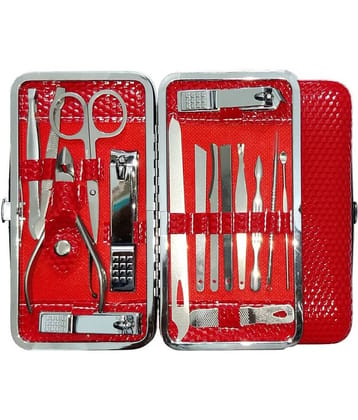 Manicure Pedicure Set Nail Clippers 16 Pcs Stainless Steel Luxury Nail Grooming Set Professional Nail Scissors Grooming Kits, Nail Tools