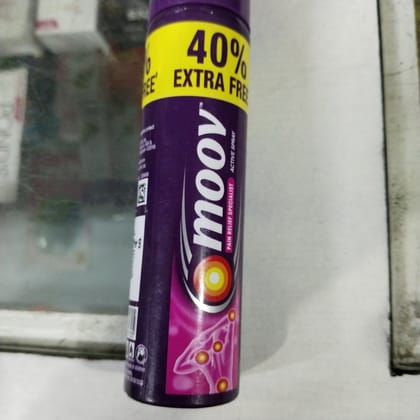 Moov pain relief spray 