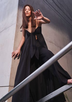 Dubrovnik Co-ord Set-XS / Black