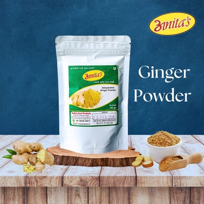 Anita's Dehydrated Ginger Powder (100g) | Premium Quality Dried Ginger | Cooking & Baking Spice
