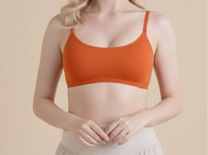 Stud & Gracy Sports/Daily Bra Non-Padded Orange - S - 30