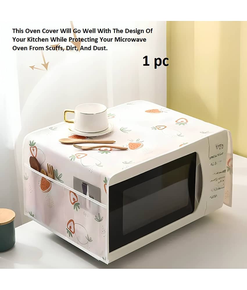 purple dust Single Plastic Assorted Microwave Oven Cover - 23-25L