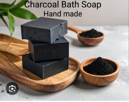 Activated Charcoal Bath Soap pack of 3