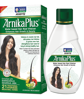 ALLEN ArnikaPlus Hair Root Vitalizer 2 packs Oil 100 ml Pack Of 2