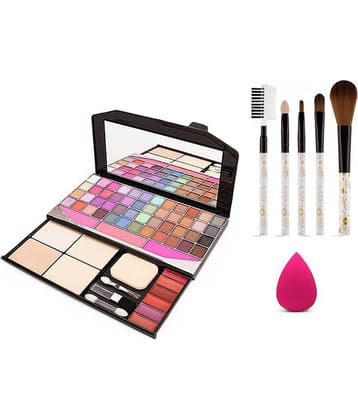 Adbeni 48 Color of Makeup kit With Puff & Brushes Makeup Kit Pack of 3 63