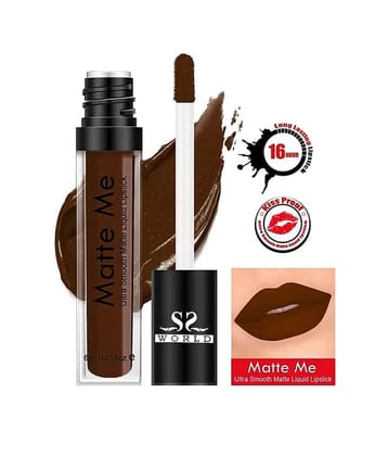ssworld Brown Matte Lipstick 6