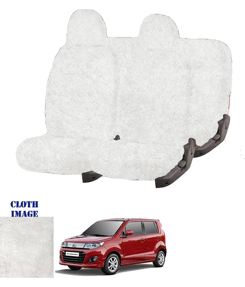 Maruti WagonR Stingray White 5 Seater Car Seat Cover