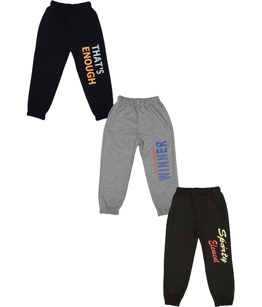 Cremlin Clothing Pack of 1 Boys Cotton Blend Trackpant ( Multi )