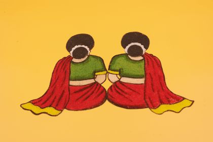 Ready made Rangoli 1 piece each Ready made Rangoli 1 piece each