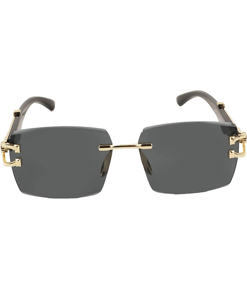 Bayberry Black Oversized Sunglasses ( Pack of 1 )