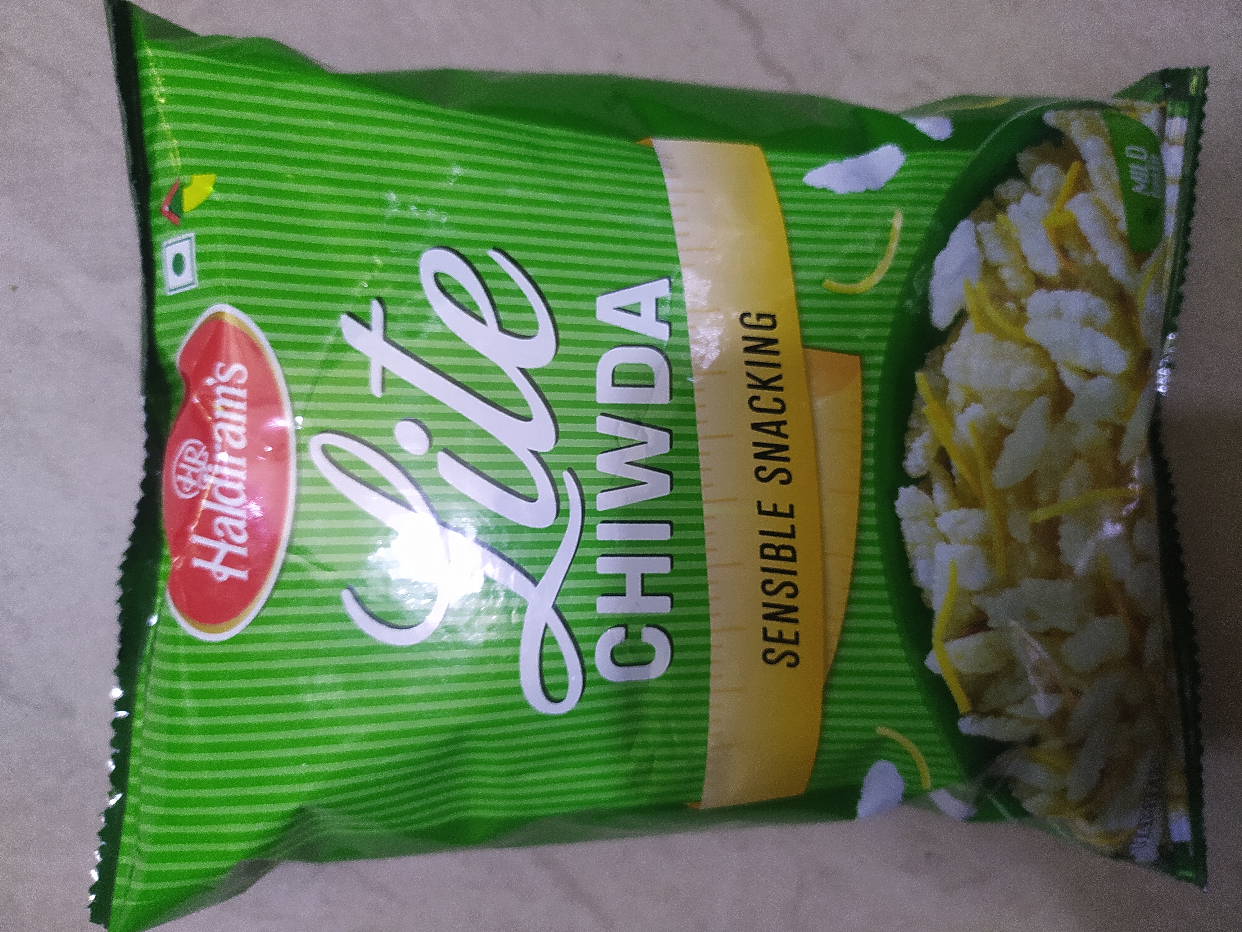 Haldiram's Lite Chiwda Sensible snacking 