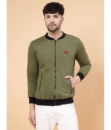 Rigo Fleece Men's Casual Jacket - Navy Blue ( Pack of 1 )