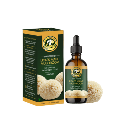 SomaShrooms Lion's Mane Brain Booster Liquid