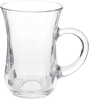  V4 Kitchen Partner Turkish Cup, Unbreakable Drinkware, Premium Polycarbonate - 90ml (Set of 6 Pieces)