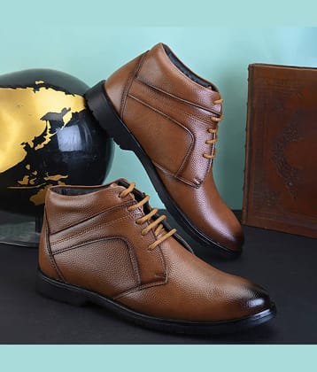 John Karsun Tan Men's Formal Boots