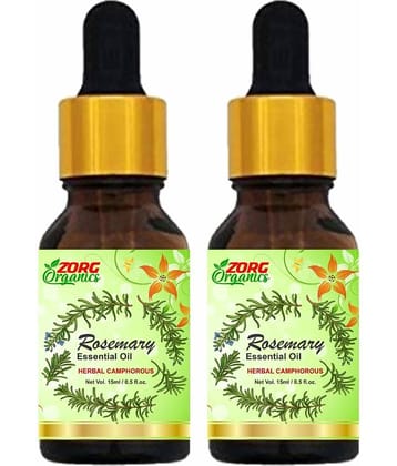 Zorg Organics Rosemary Essential Oil 30 mL ( Pack of 2 )