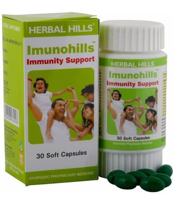 Herbal Hills Imunohills Capsule 30 No.S Pack of 1