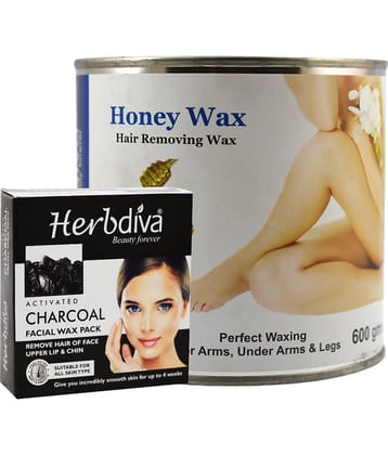 Adbeni Charcoal Facial Wax With Honey Hair Remover Wax,(GC1366) Makeup Kit Pack of 2 680