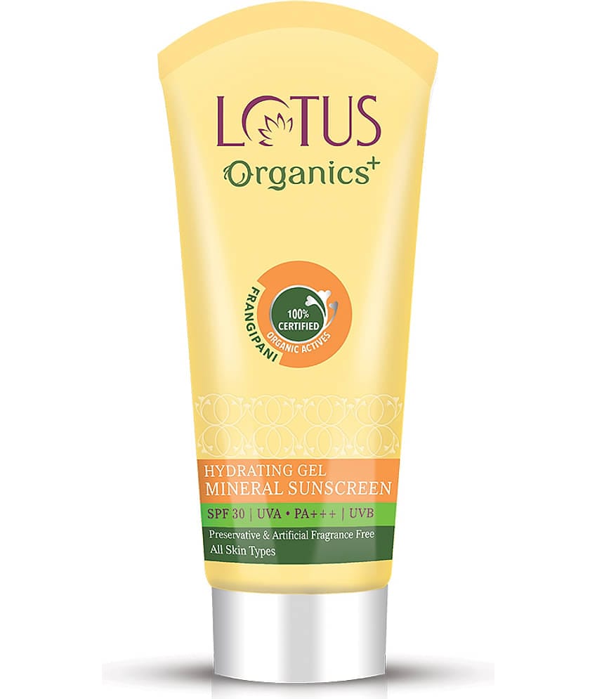 Lotus Organics+ Hydrating Gel Mineral SS SPF-30 100g