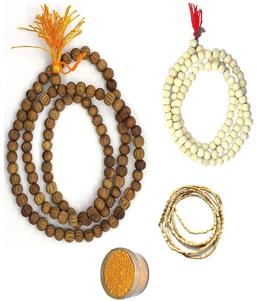 Spherulemuster - Sandal Pooja Mala ( Pack of 4 )